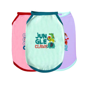 Cool Pup's Vest Combo - Pack of 3