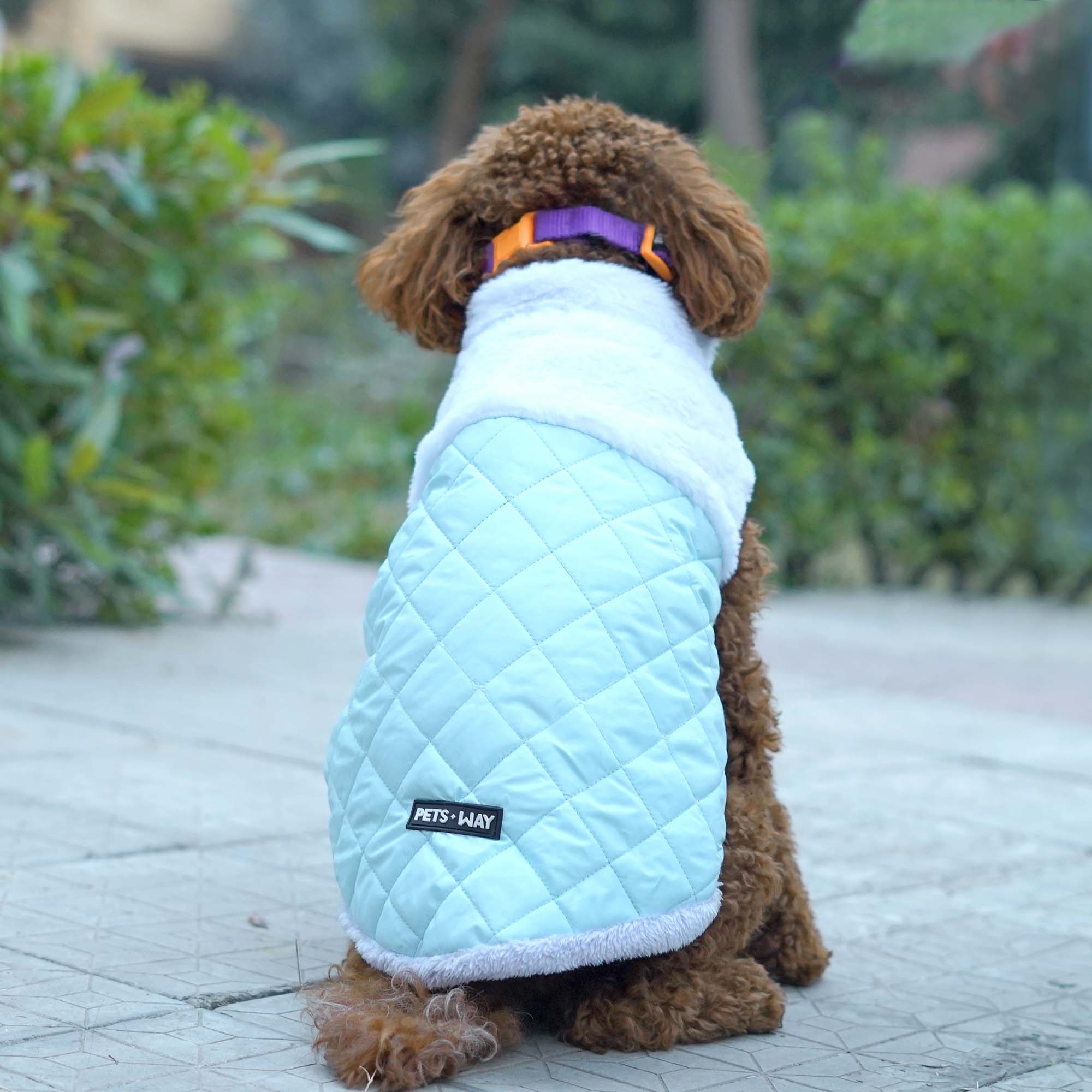 CozyQuilt - Sky Reversible Dog Jacket