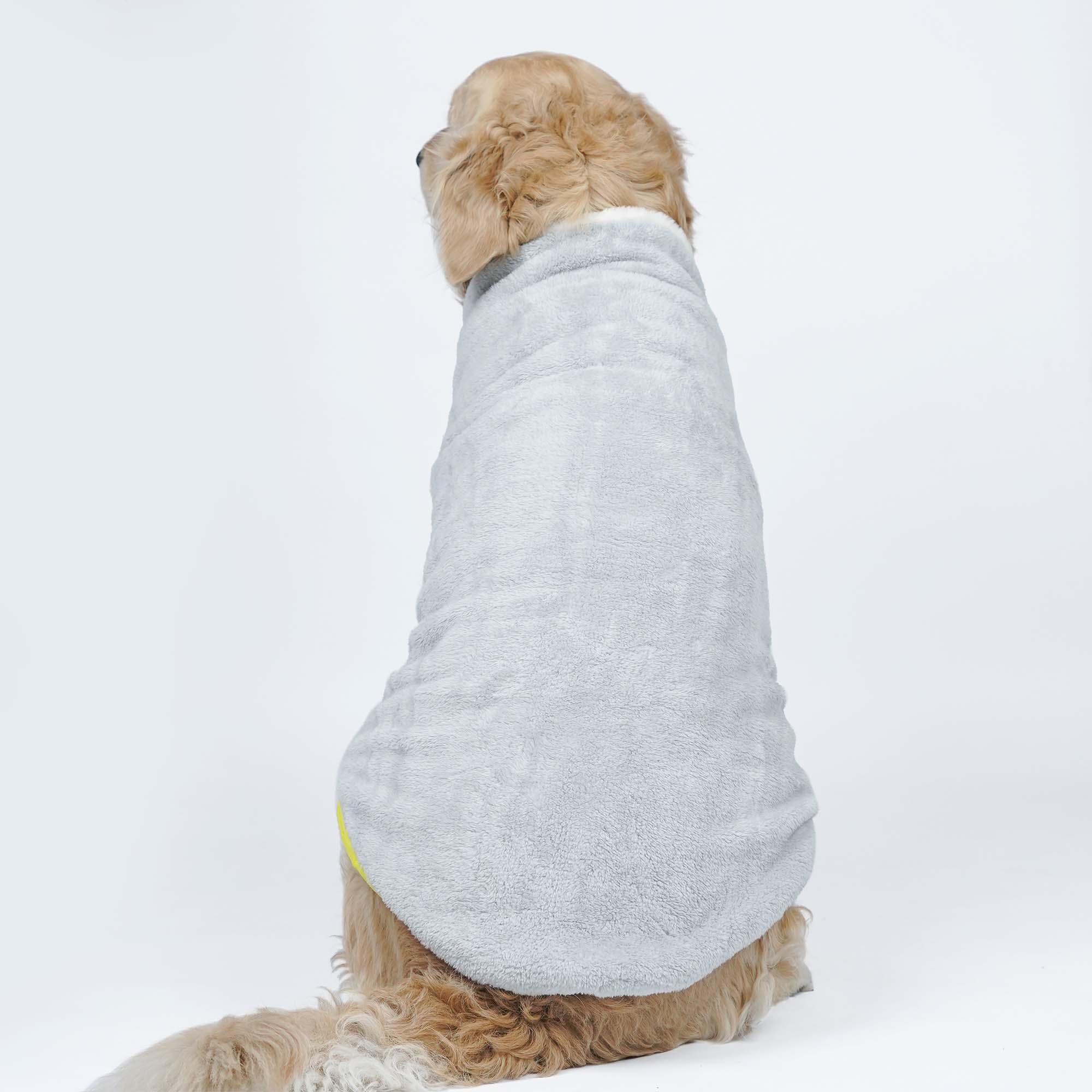 CozyQuilt - Yellow Reversible Dog Jacket
