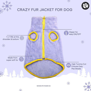 Featured image of Crazy Fur Jacket For Dog Petsway