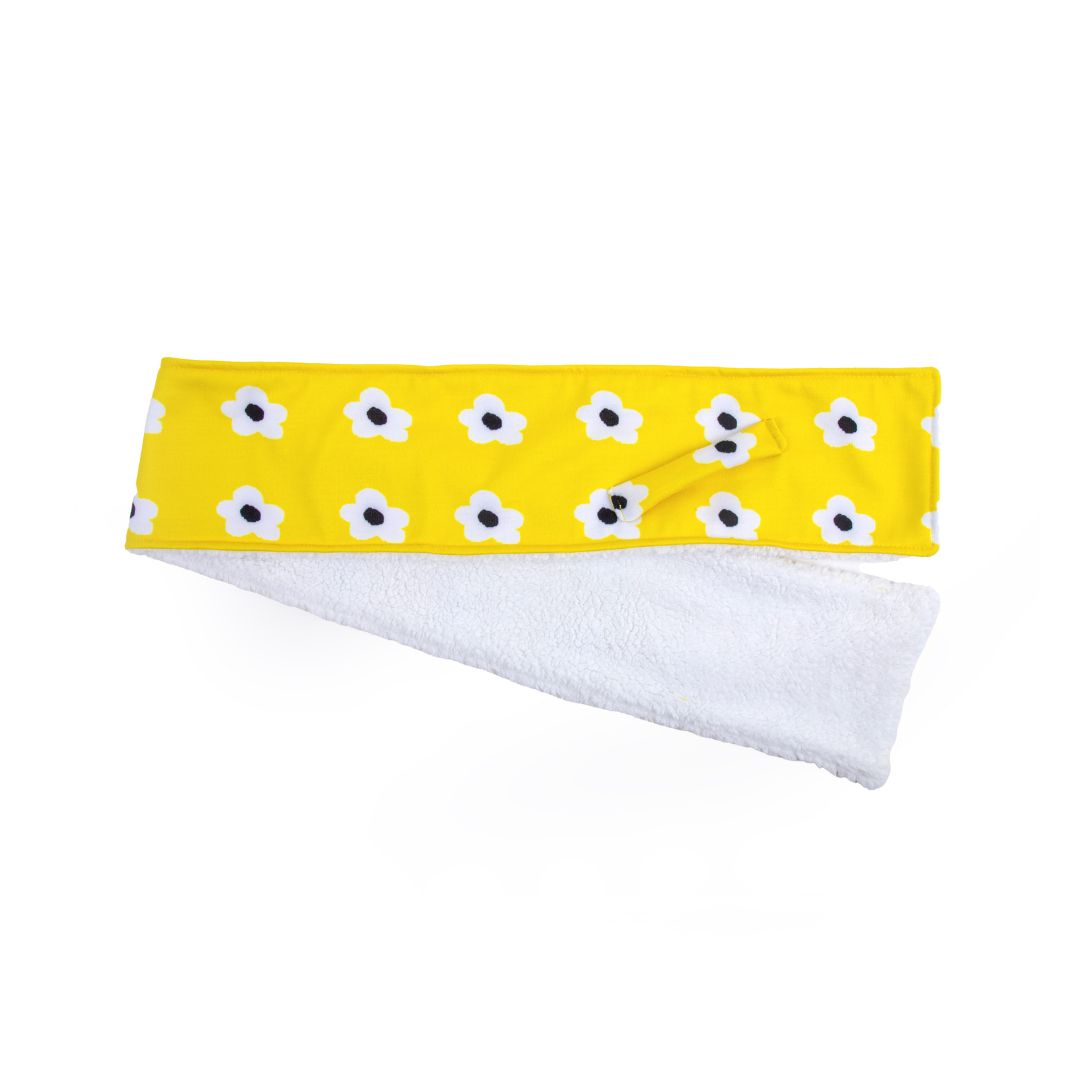 White Sherpa Daisy Snood 