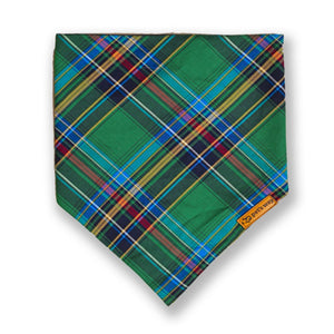 front of  Elf Checks Bandana-petsway