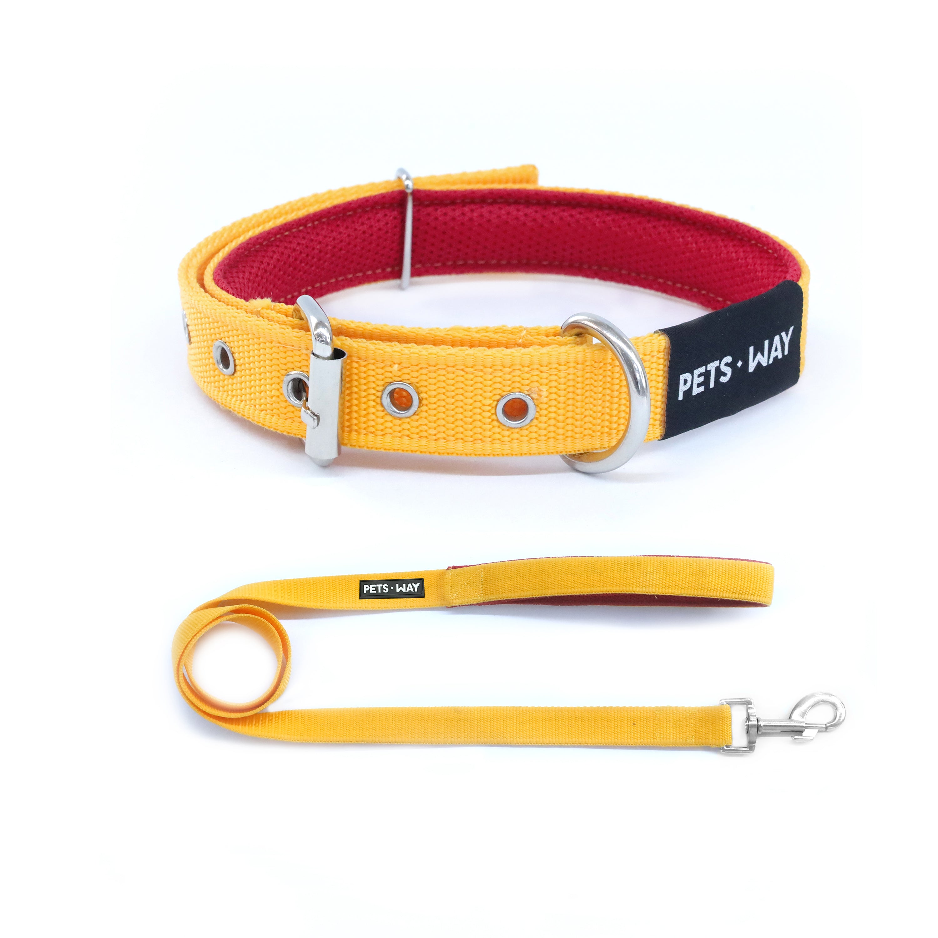 Butterscotch Every Day Dog Collar & Leash Set