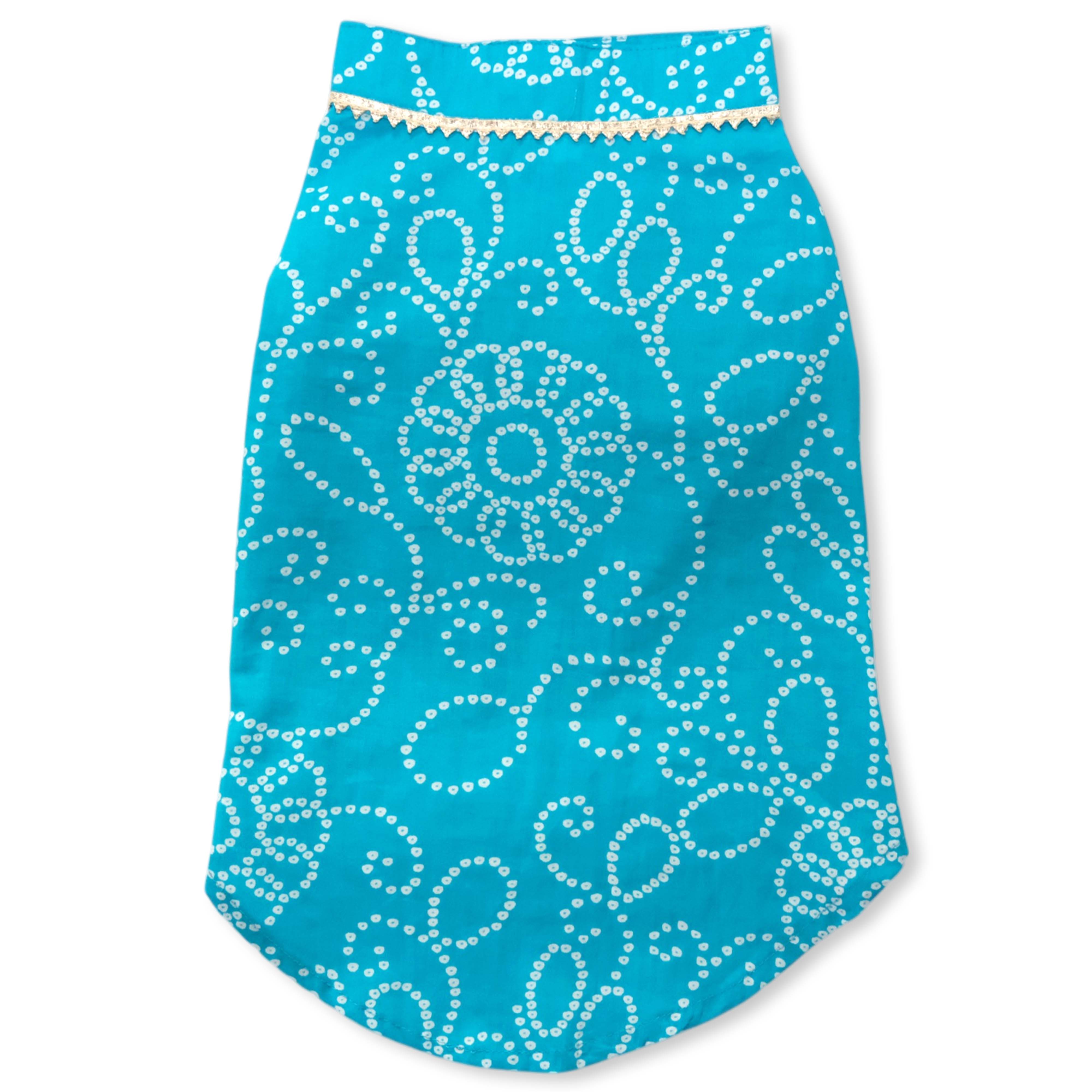 Bandhani - Blue Dog kurta