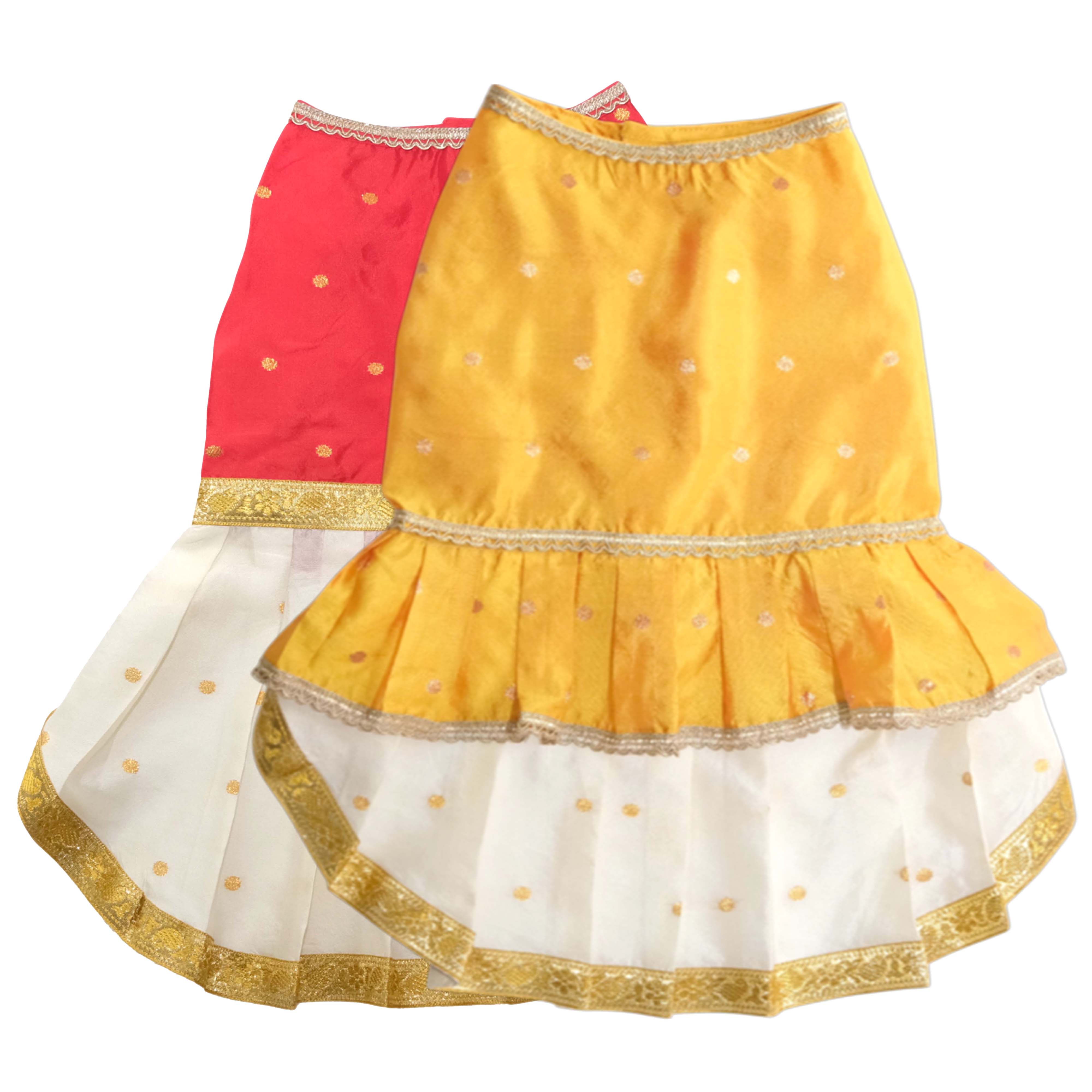 Parikini Pattu Dress Combo