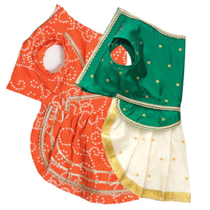 Bandhani Korvai OG Dress Combo