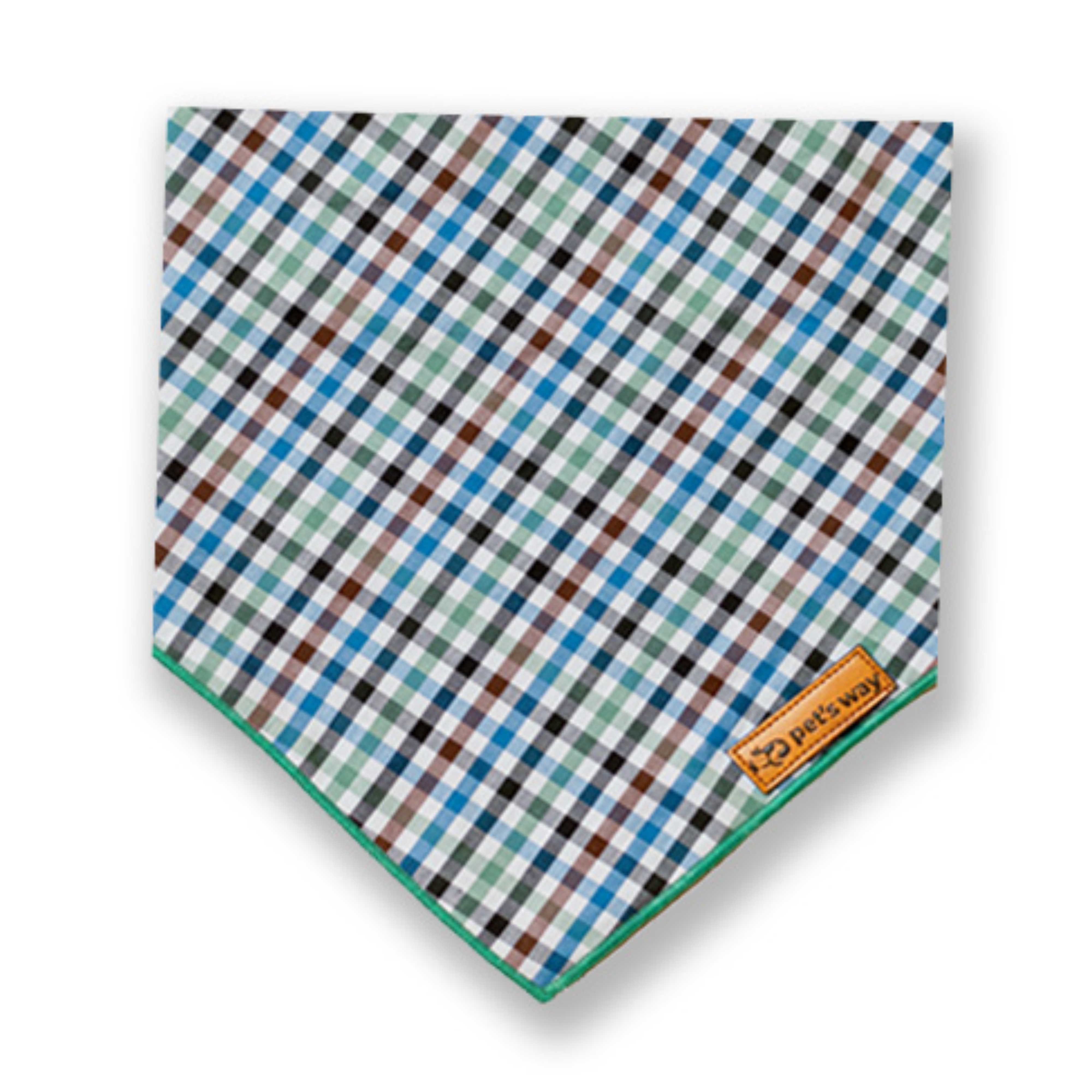 Forest Gingham Bandana