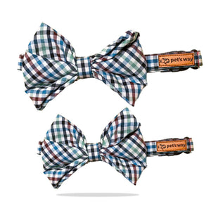 full size of Forest Gingham Bow Tie-petsway
