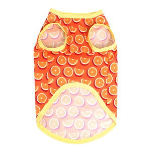 front side of juicy vest of Fruity Dog Vest Combo-petsway