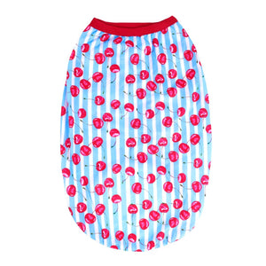Cherry Land  of Fruity Dog Vest Combo -petsway