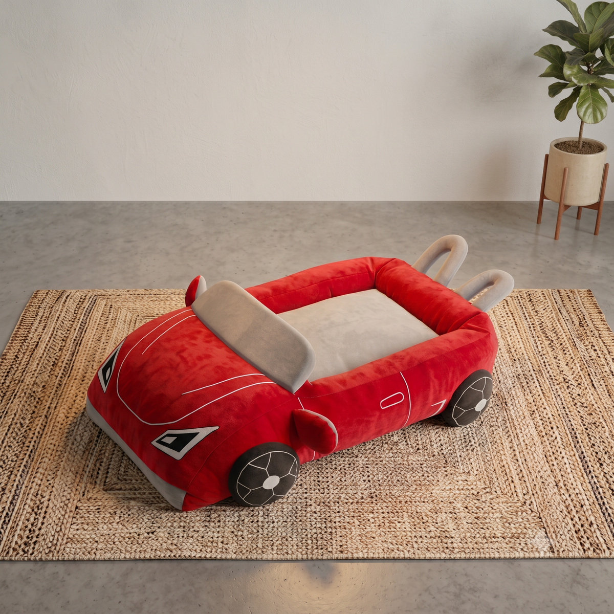 Furr-ari Sports Car Dog Bed