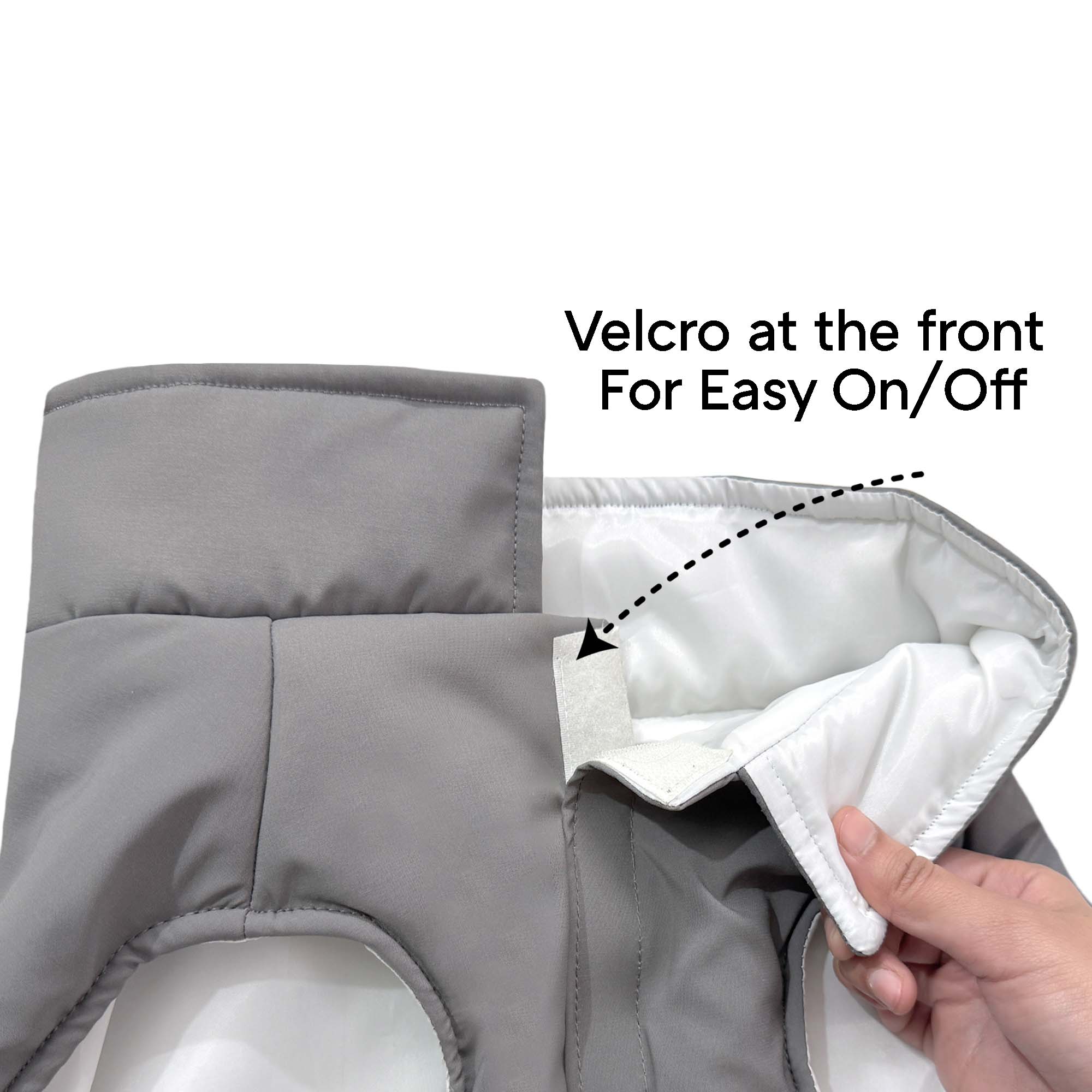 Crazy Frost- Grey Dog Jacket