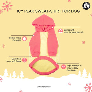 Featured image of Icy Peak Sweat Shirt For Dog Petsway