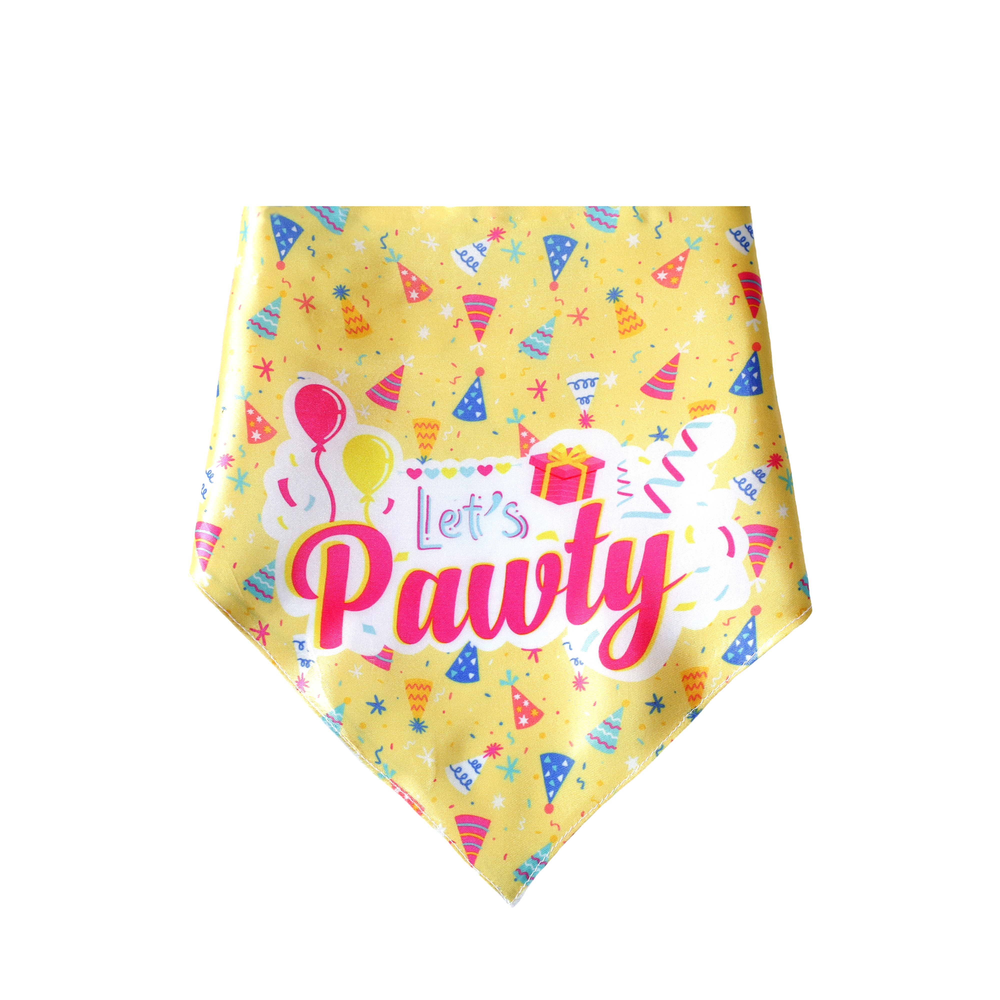 Birthday Dog Bandana - Lemon