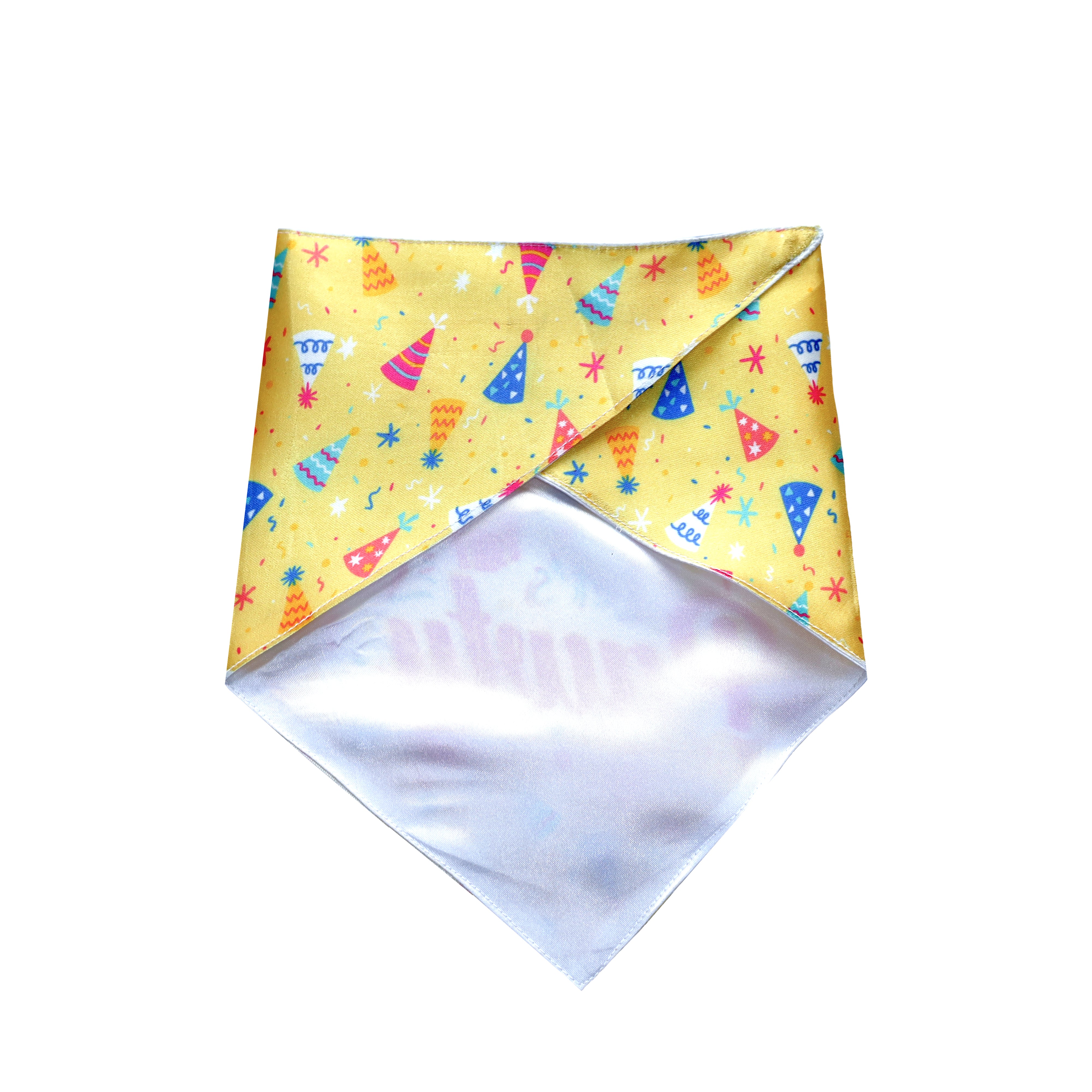 Birthday Dog Bandana - Lemon