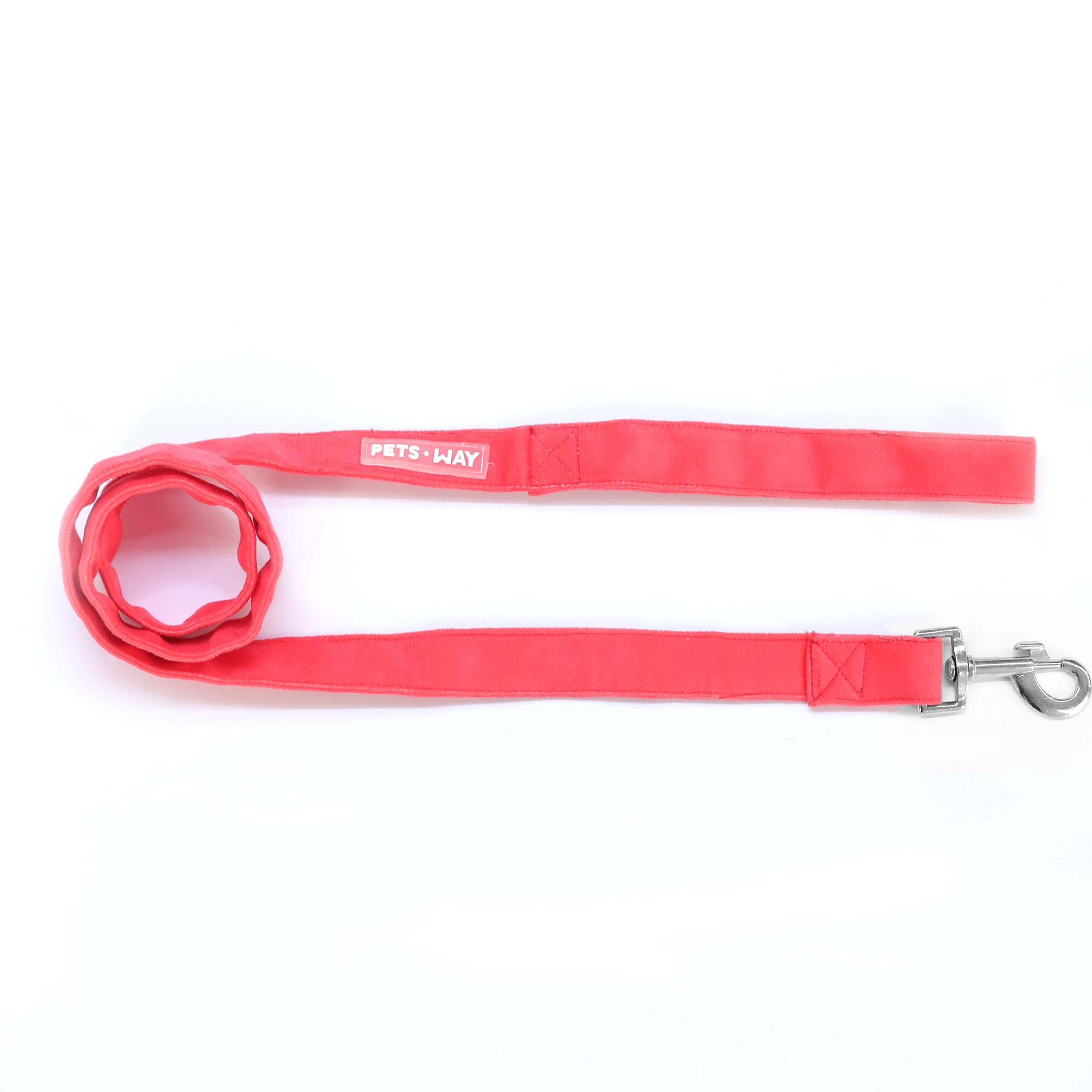 Coral Luxury Velvet Leash