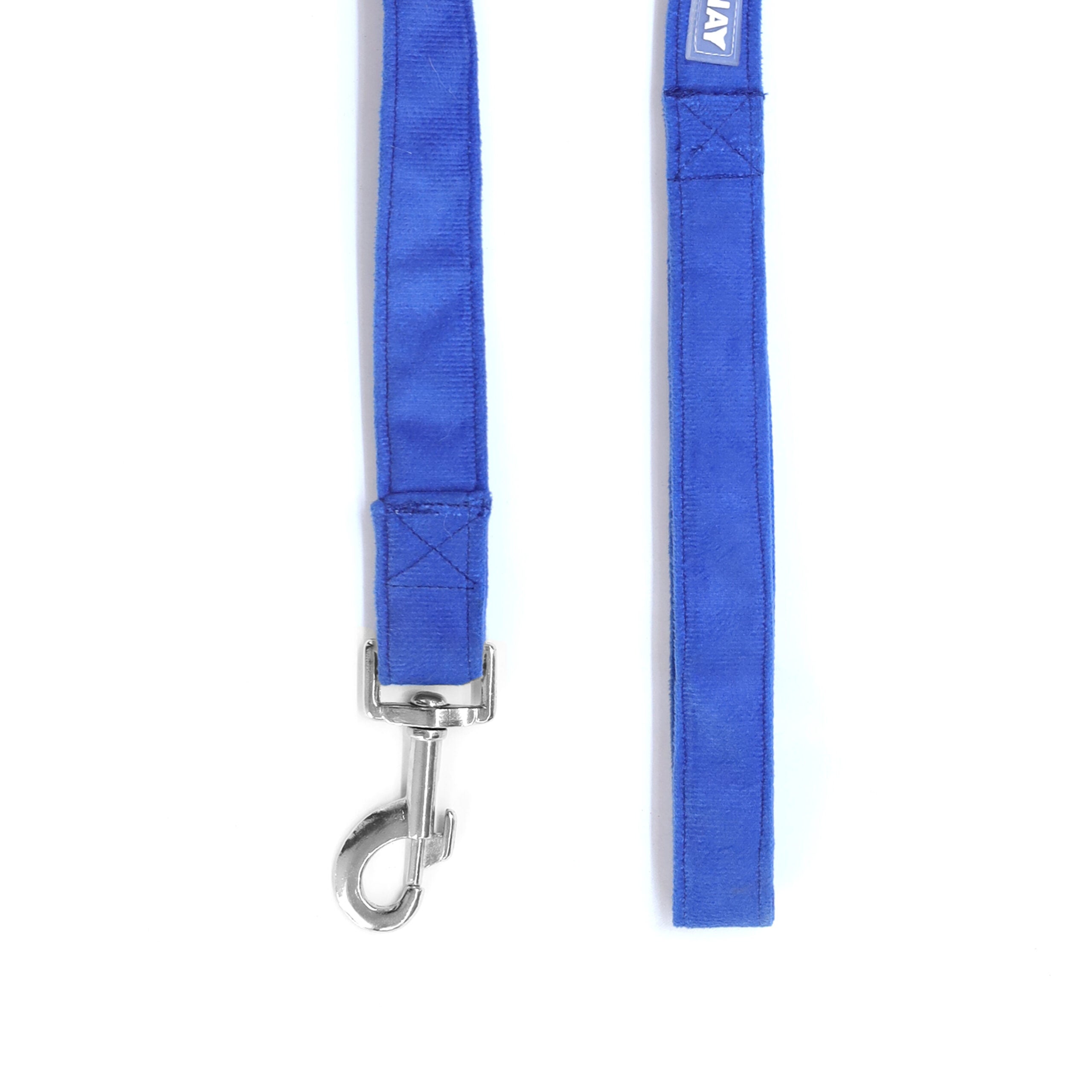 Royal Blue Luxury Velvet Leash