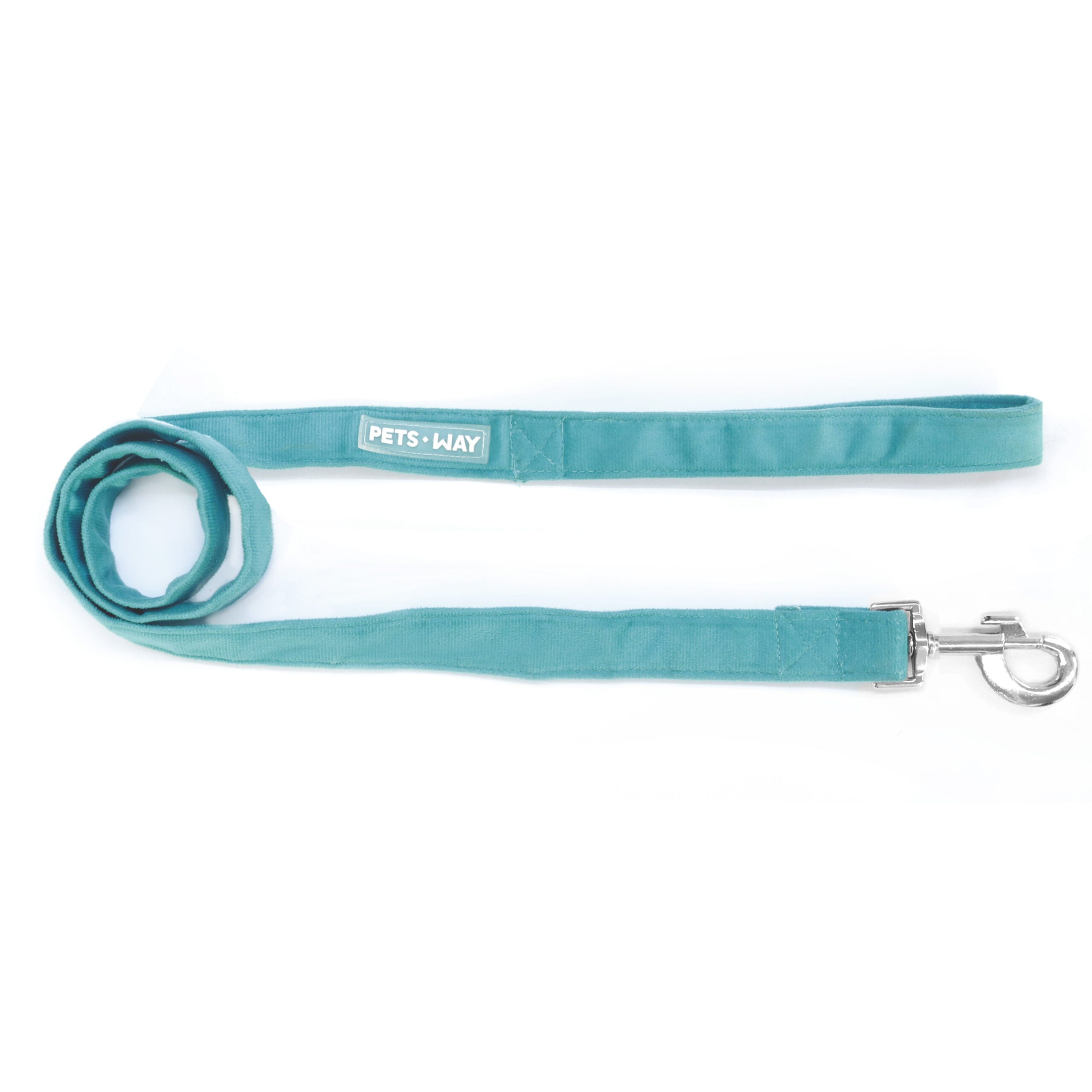 Turqouise Luxury Velvet Leash