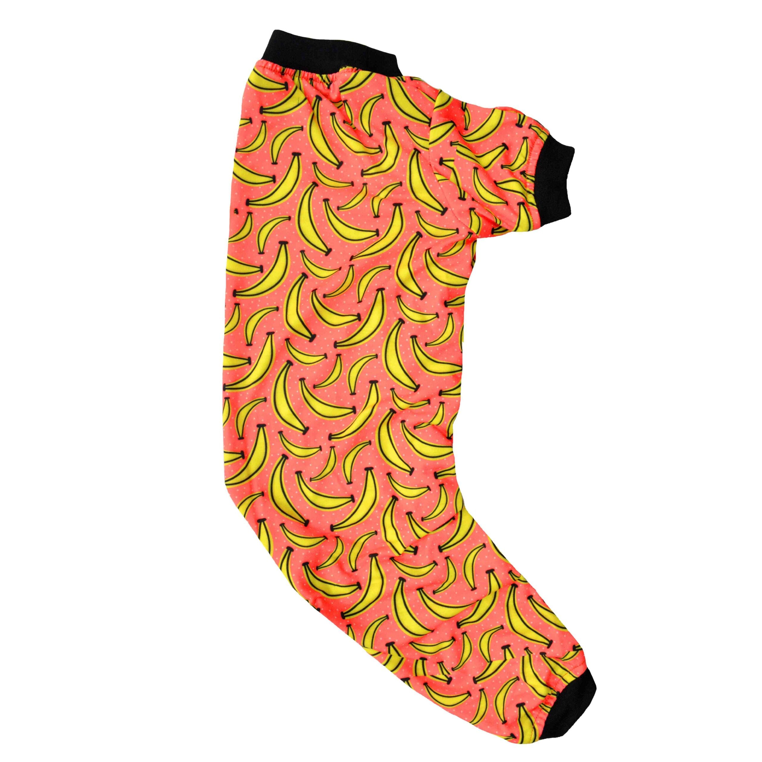 Mad Over Banana Printed Dog Jumpsuit