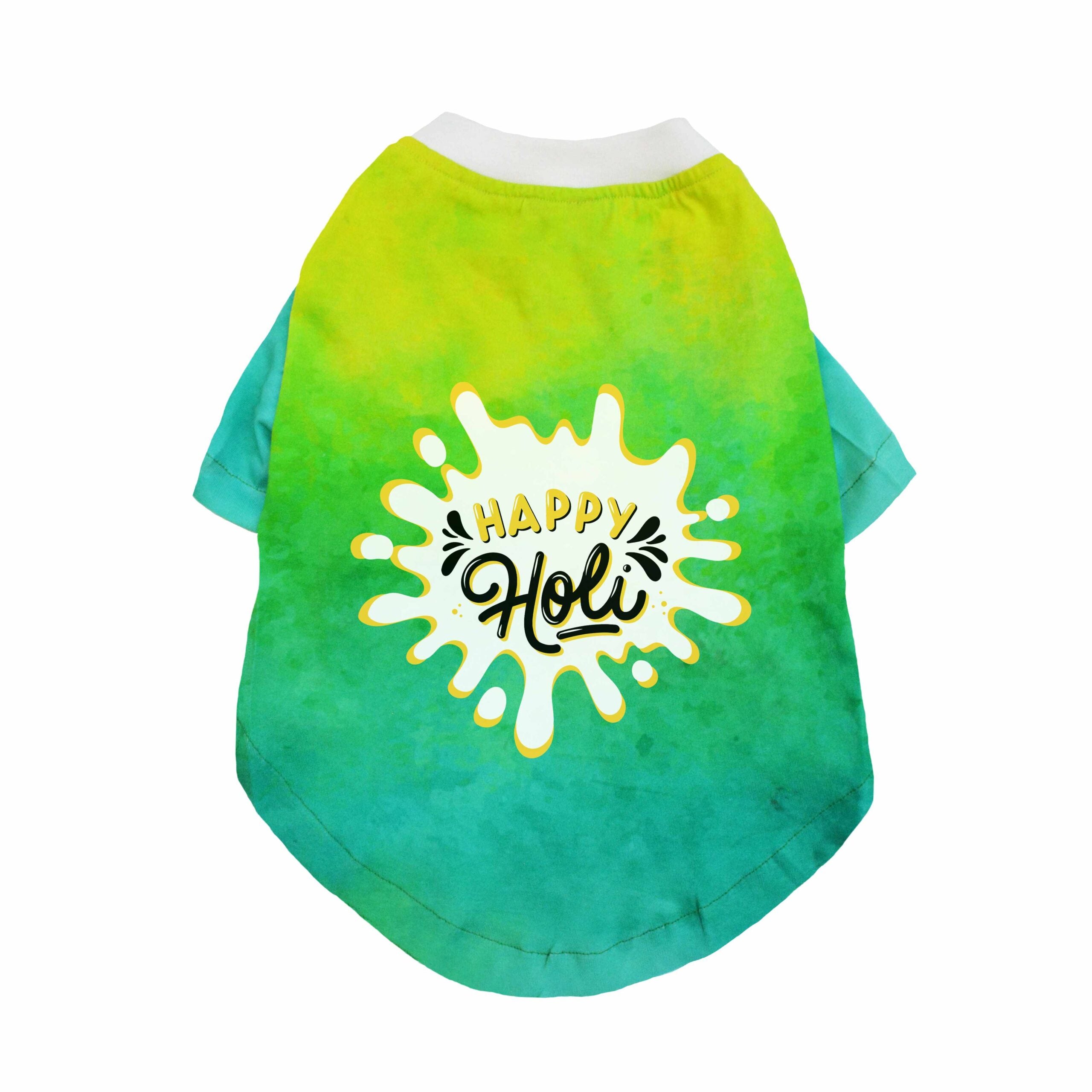 Holi Dog T-Shirt - Colorful