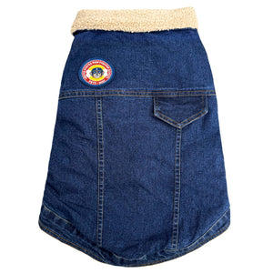 Paw-Gun Marine Denim Dog Jacket