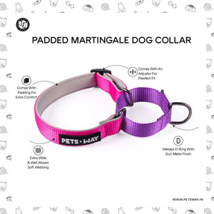 Emerald & Peach - Maritangle Dog collar