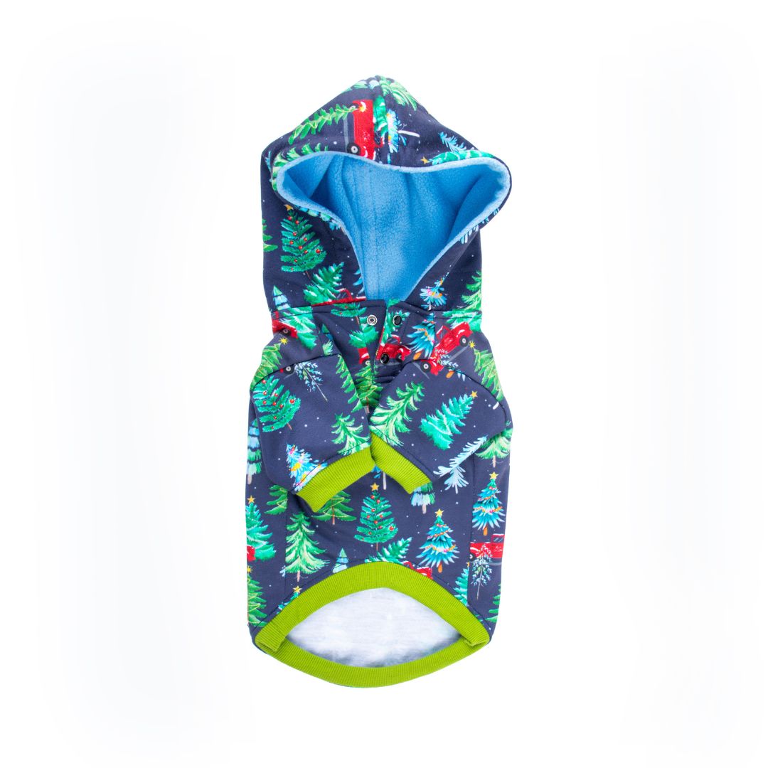 Front of Mistletoe Hoodie Petsway