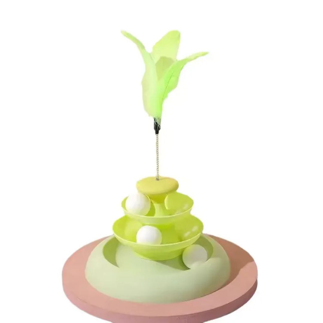 Multi-level cat toy
