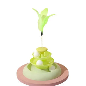 Multi-level cat toy