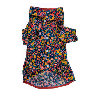 front of Night Bloom Dog Shirt-petsway