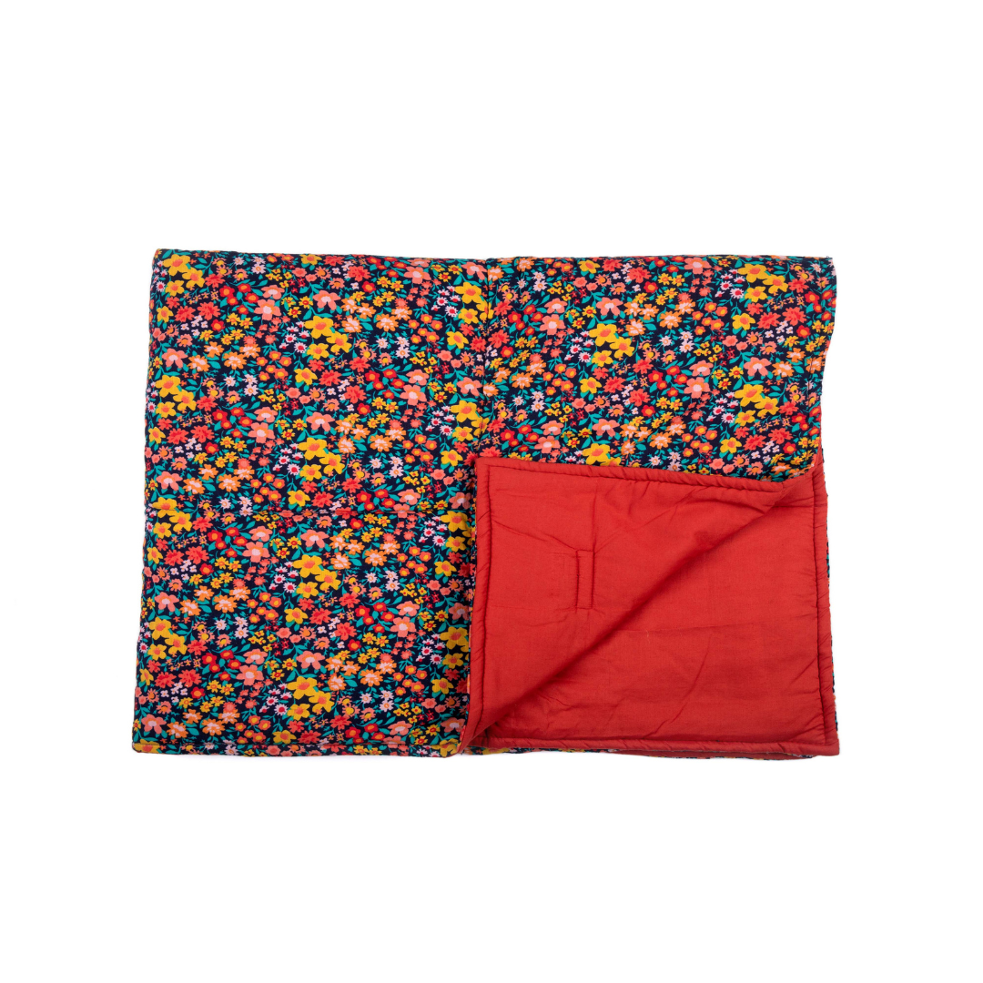 Floral Print Night bloom blanket Petsway 