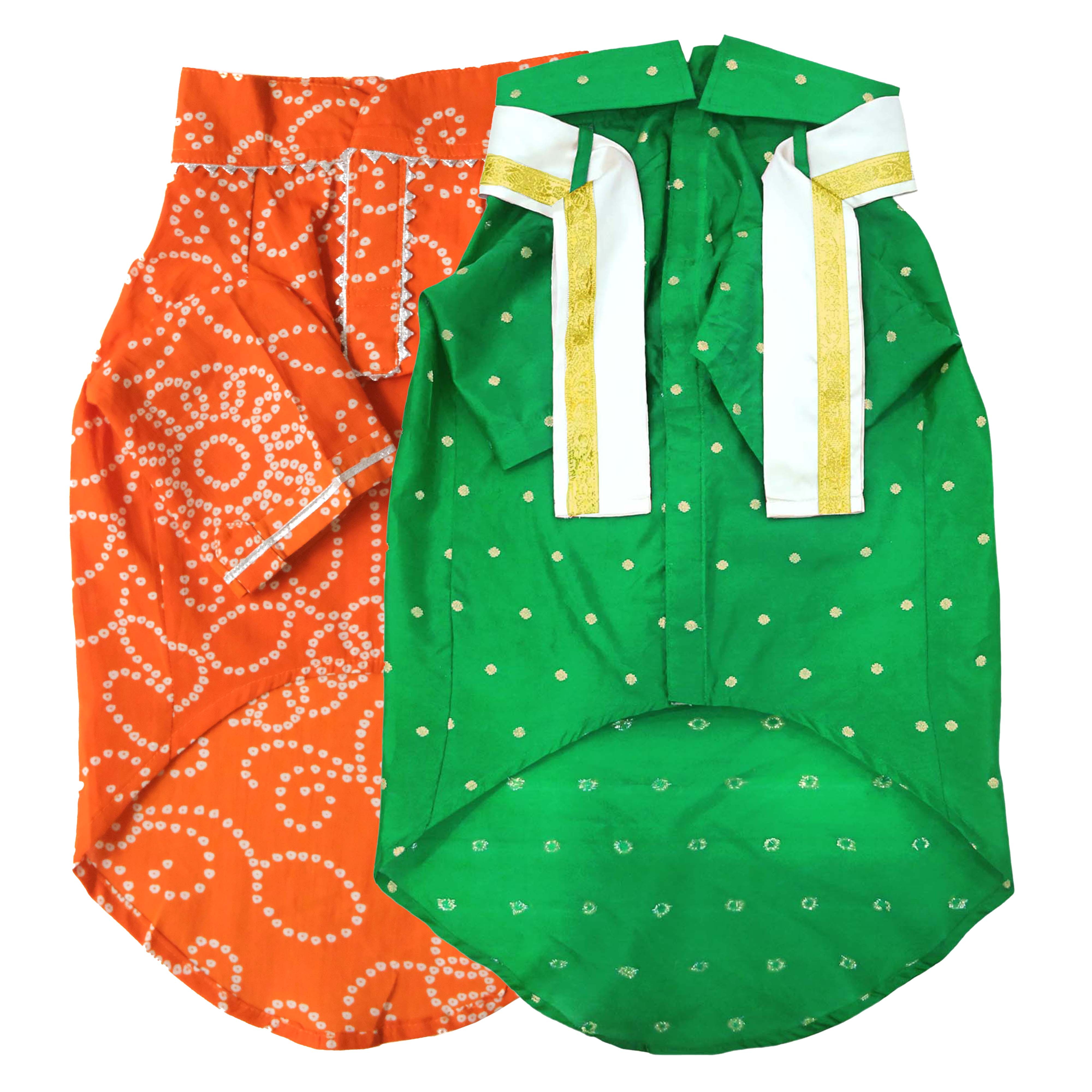 Bandhani Mundu Kurta OG Combo