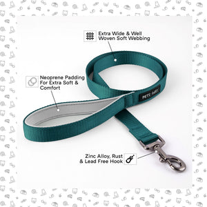 Emerald Dog Collar Leash Set