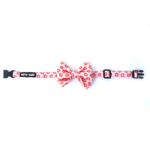 front of Pawfect Flower-Bow Tie-petsway