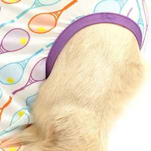dog seelve of Play Time Printed Dog Vest-petsway