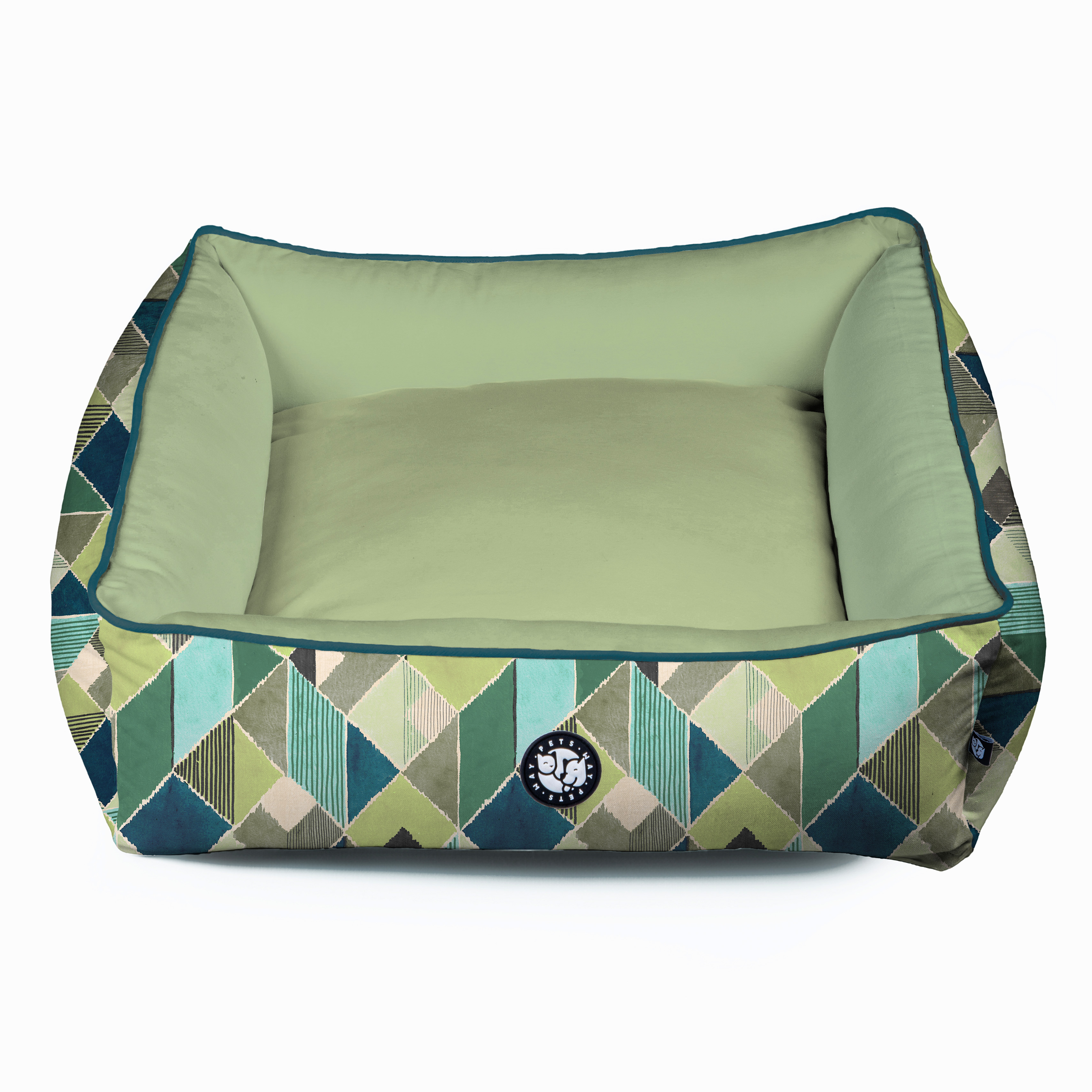 Puzzle -  Sage Dog Bed