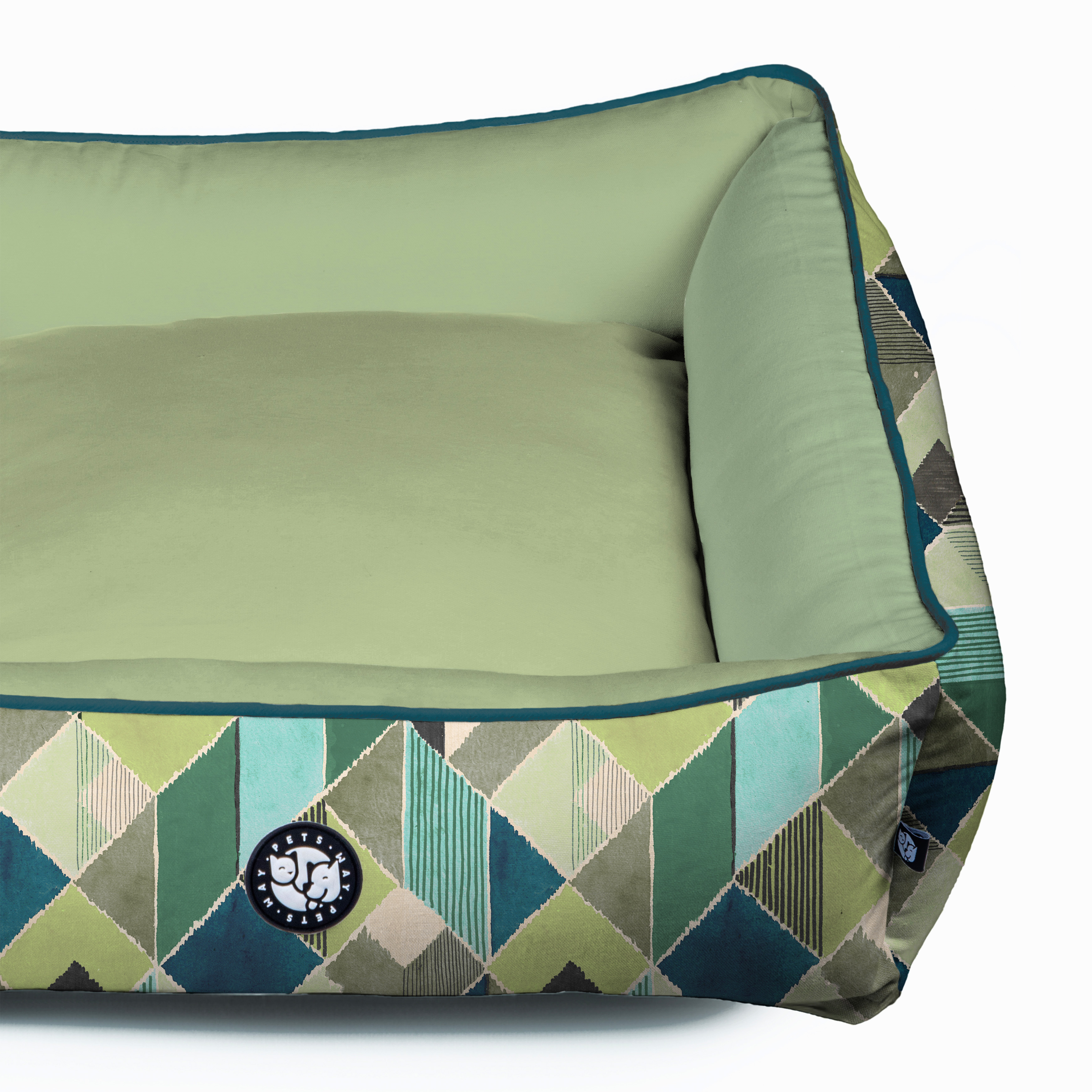 Puzzle -  Sage Dog Bed