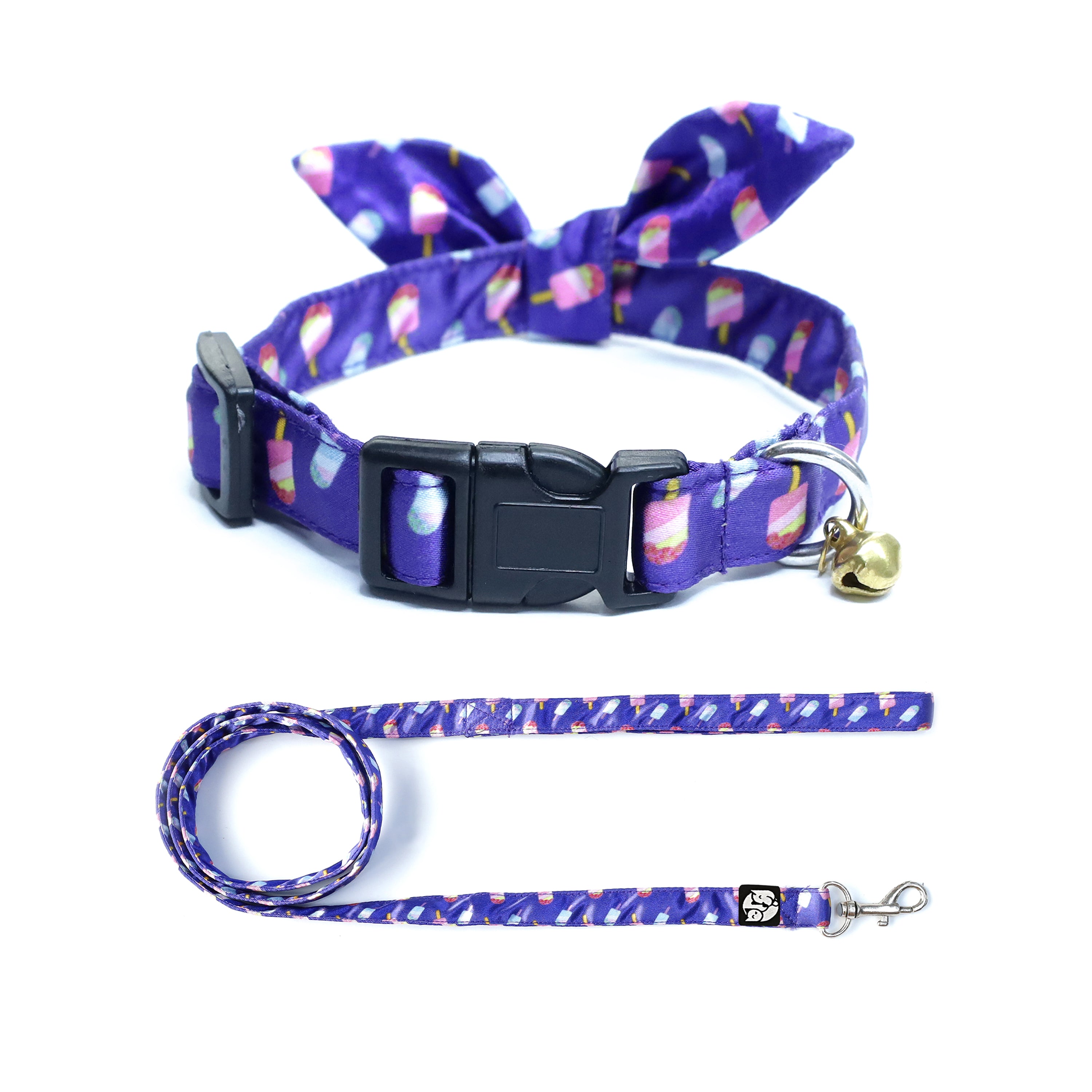 Candy Crush Puppy & Cat Collar Leash Set