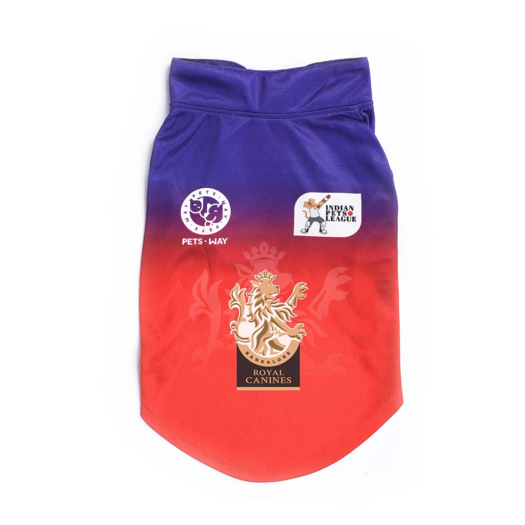 Royal Challengers Bengaluru Dog Jersey