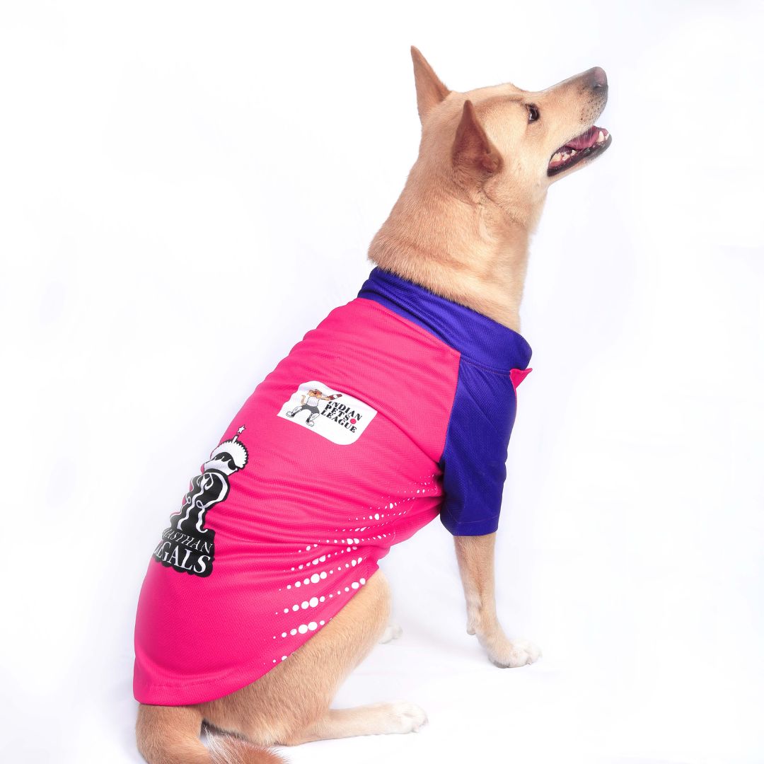 Pink IPL Dog T-Shirt