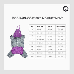 Furcast Spaceship Dog Raincoat