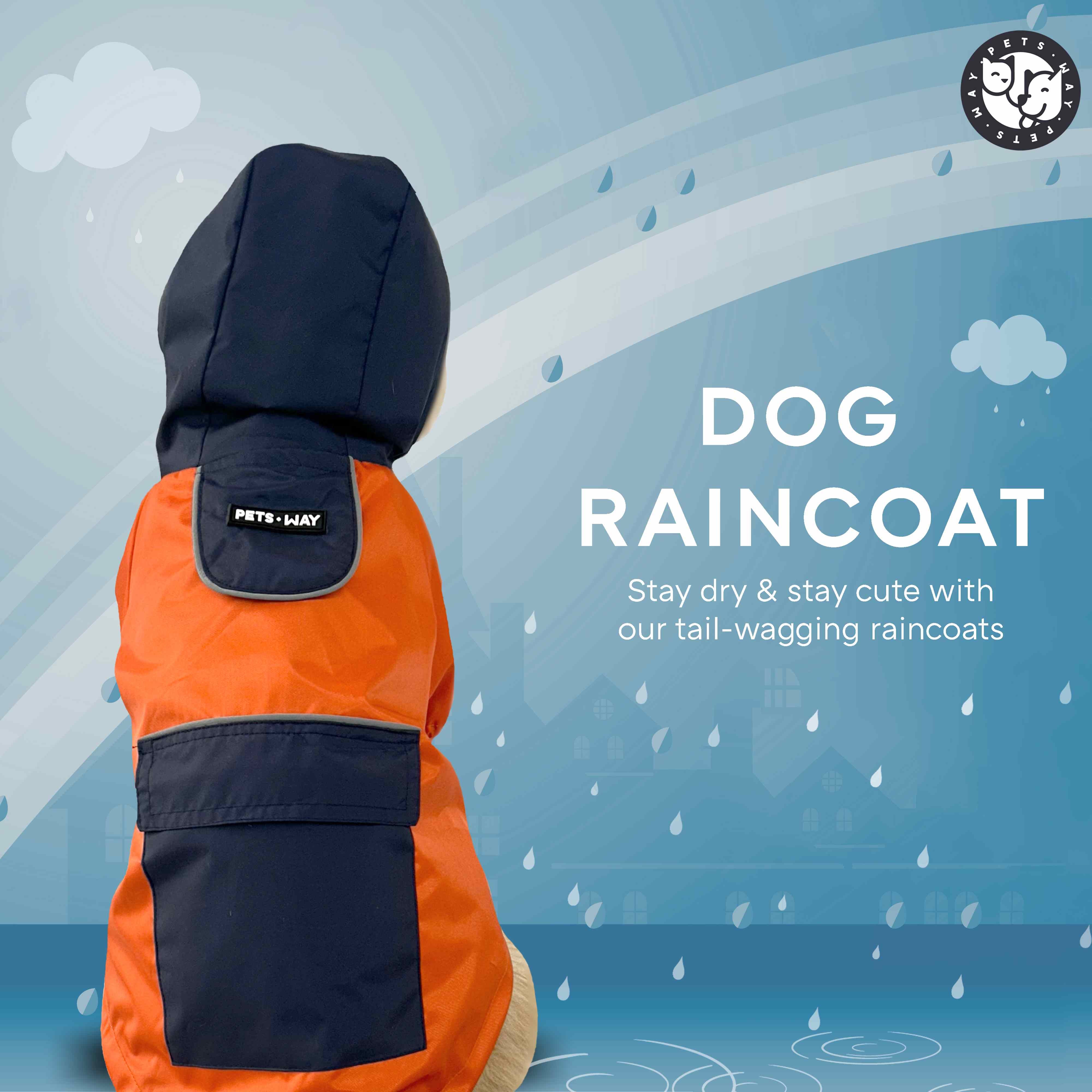 RainStorm Raincoat - Rust