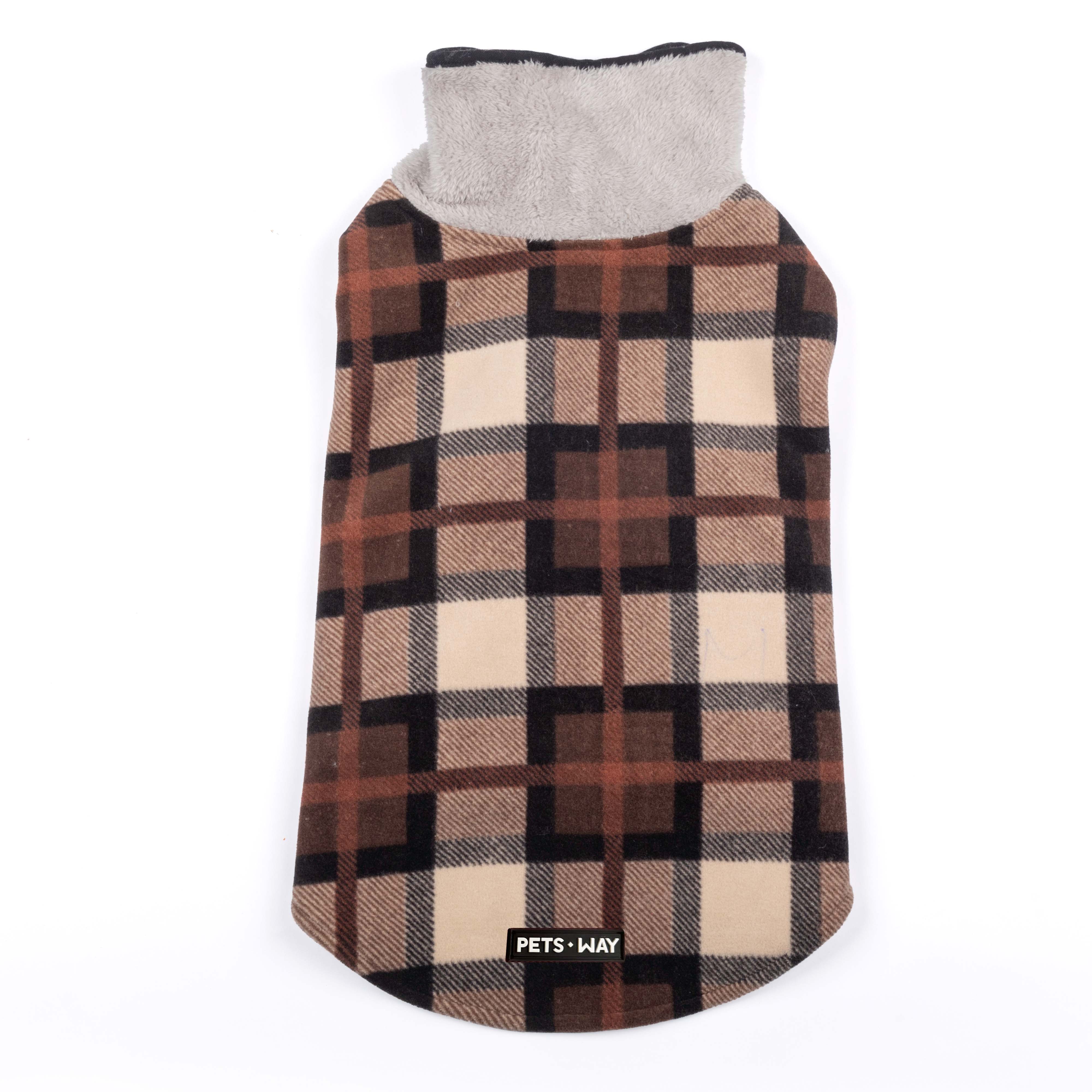 Checks - Brownie Dog Jacket