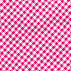 print of Rose Gingham Bandana-petsway