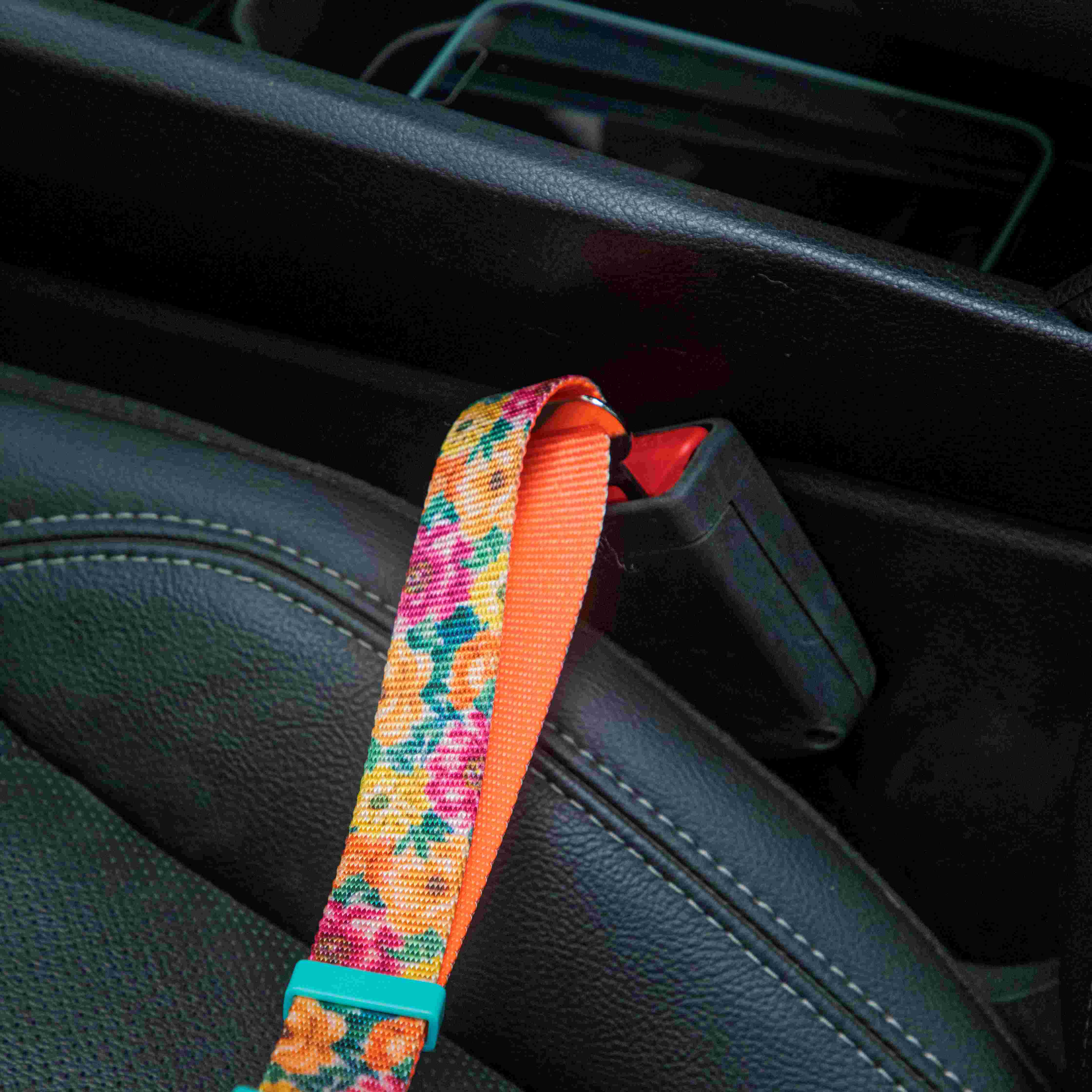 Spring Printed Car Seat Belt