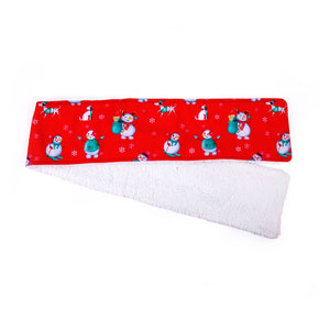 Santa party themed scarf petsway