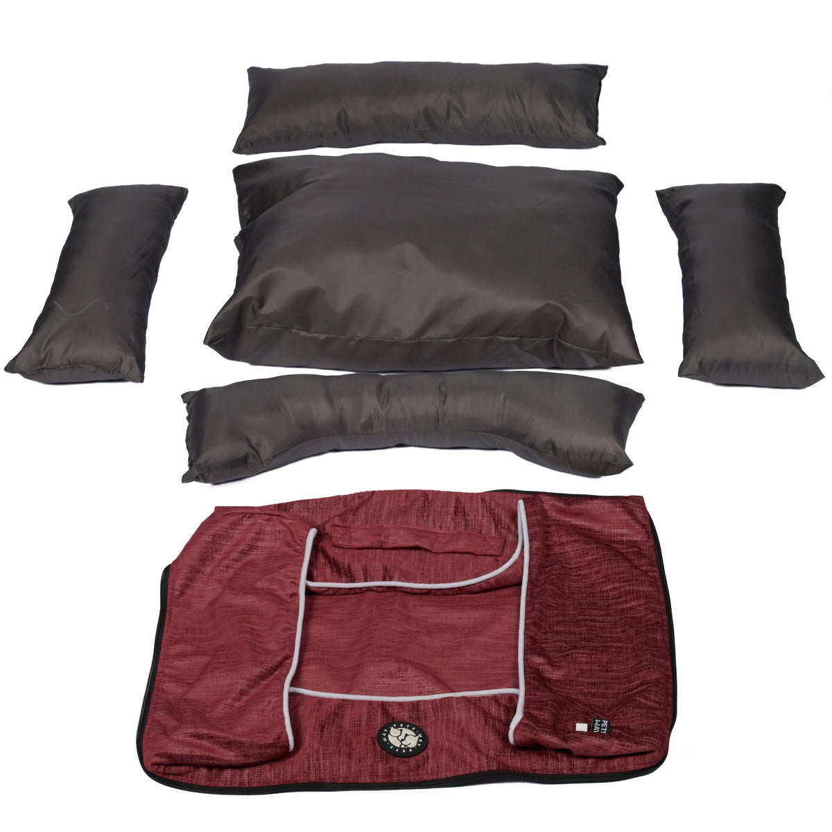 Sleepy Tails Mulberry Dog Bed