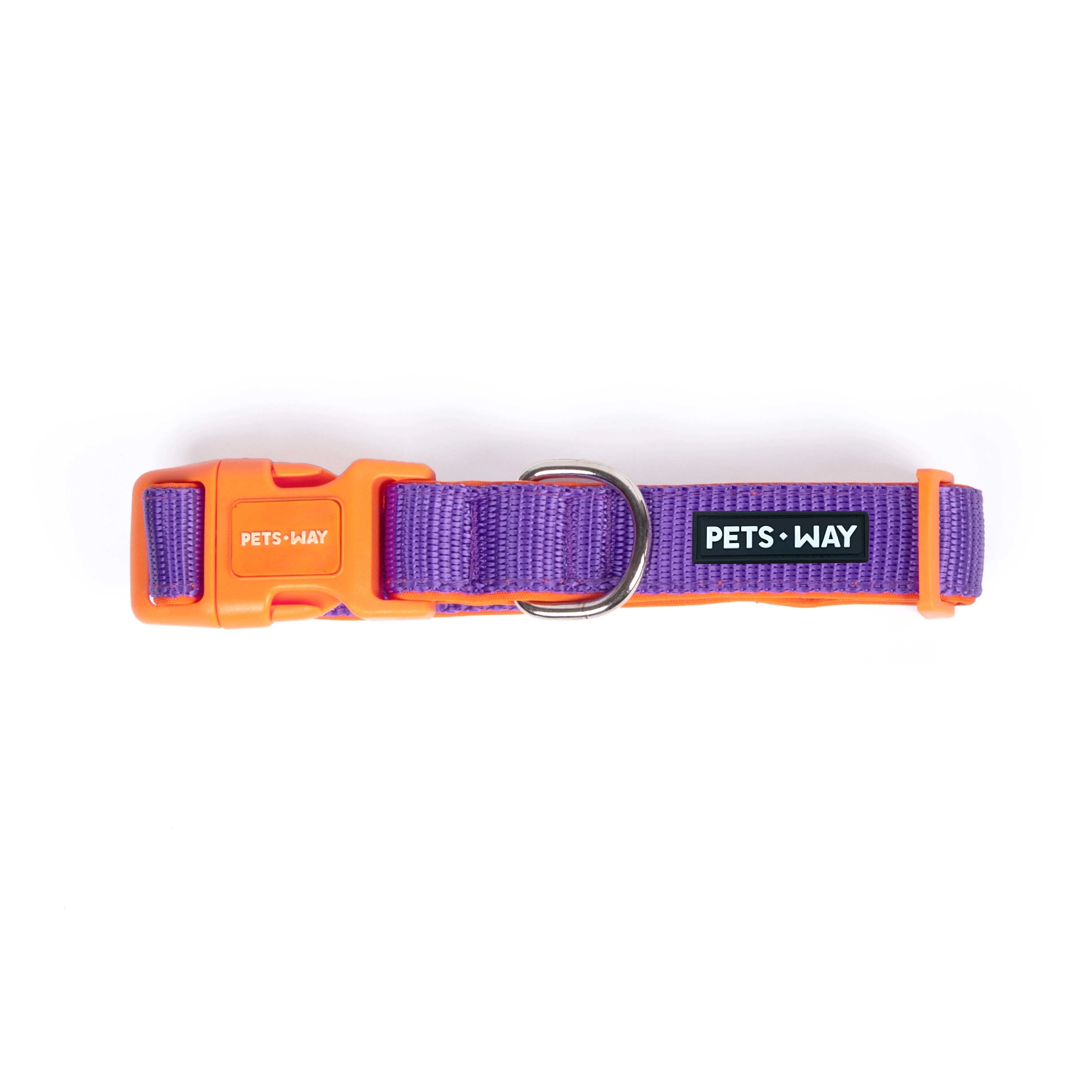 Amethyst Padded Dog collar