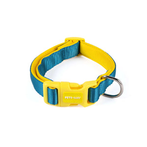 Emerald padded Dog Collar