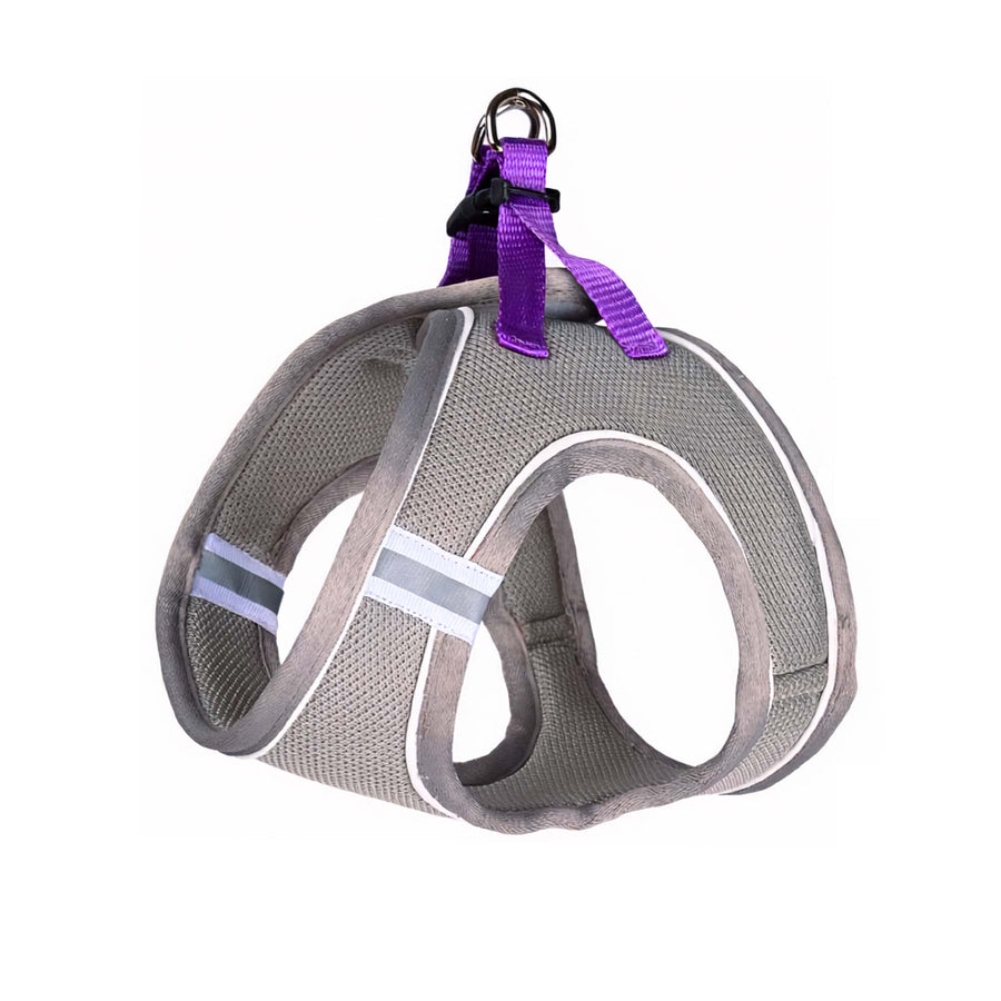 Grey Full Body Cloud-Fit Harness (Small Breed)